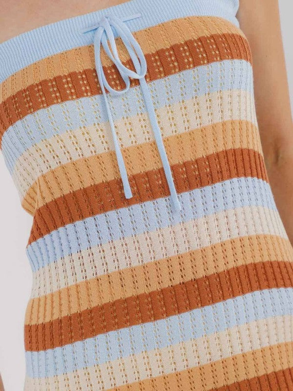 Salt & Sky Stripe Dress (Pre-Order Now)