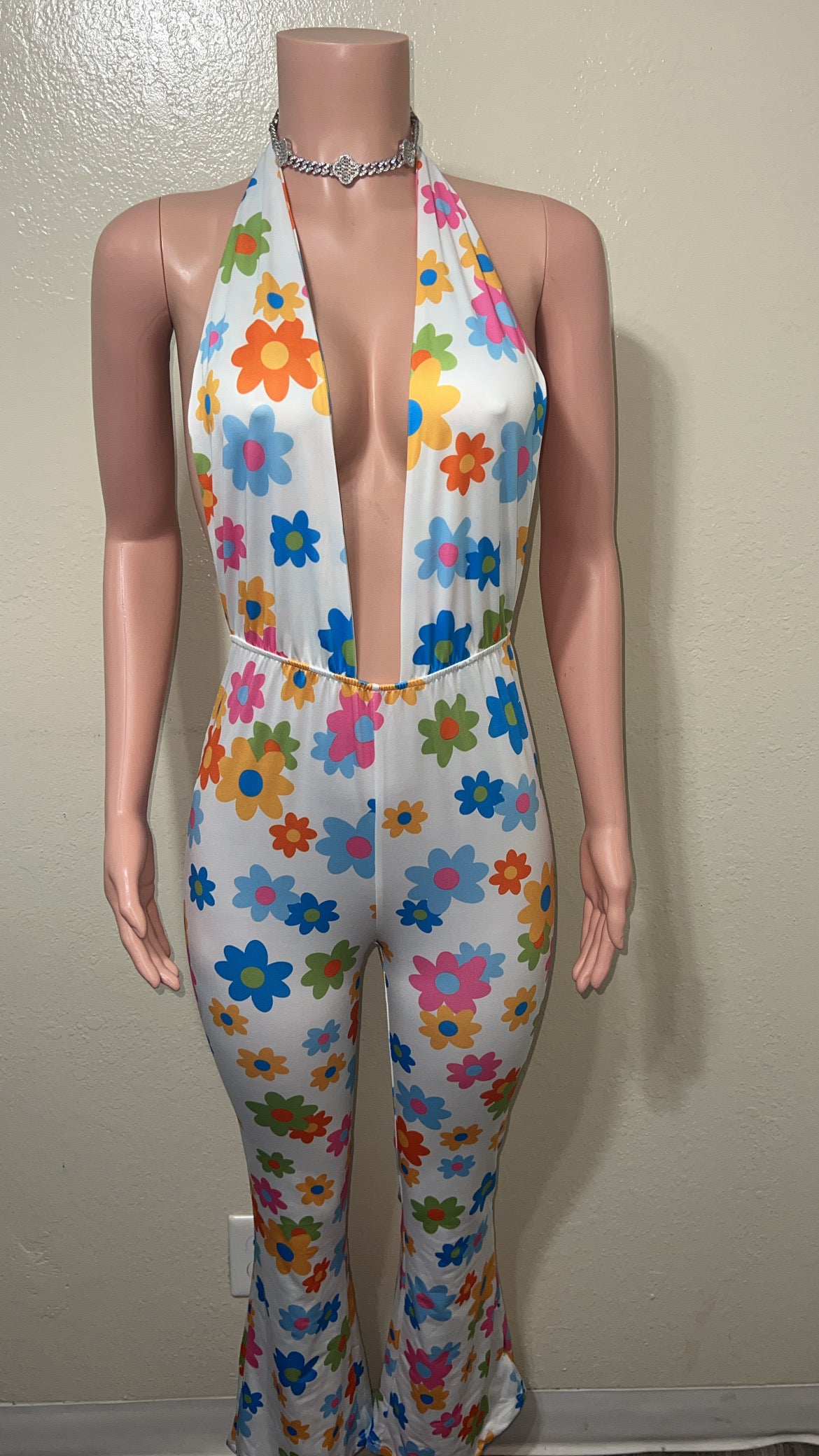 Flower Explosion Jumpsuit