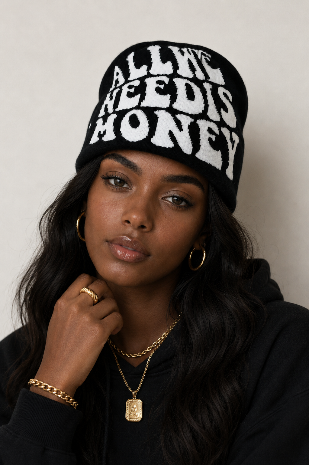 All We Need Is Money Beanie