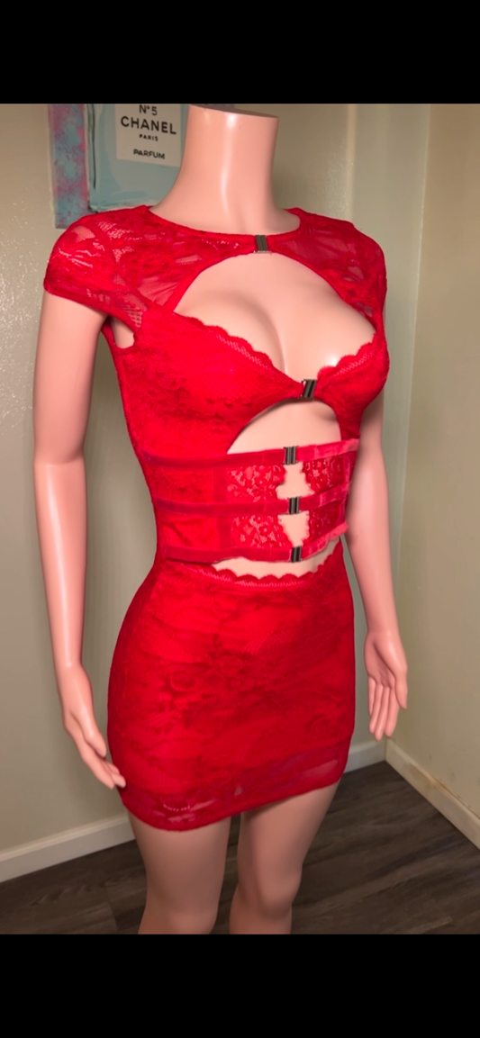 Kiss Me All Over Dress