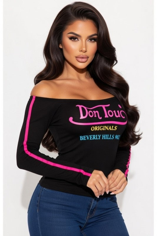 Don Touch Signature Bardot Top (Pre-Order Now)