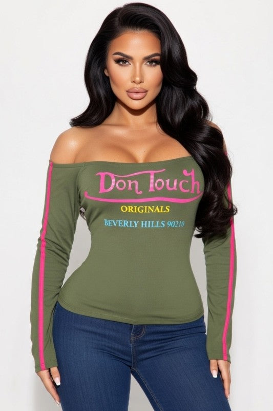 Don Touch Signature Bardot Top (Pre-Order Now)