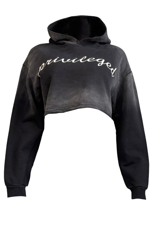 Privileged Crop Sweater (Pre-Order)