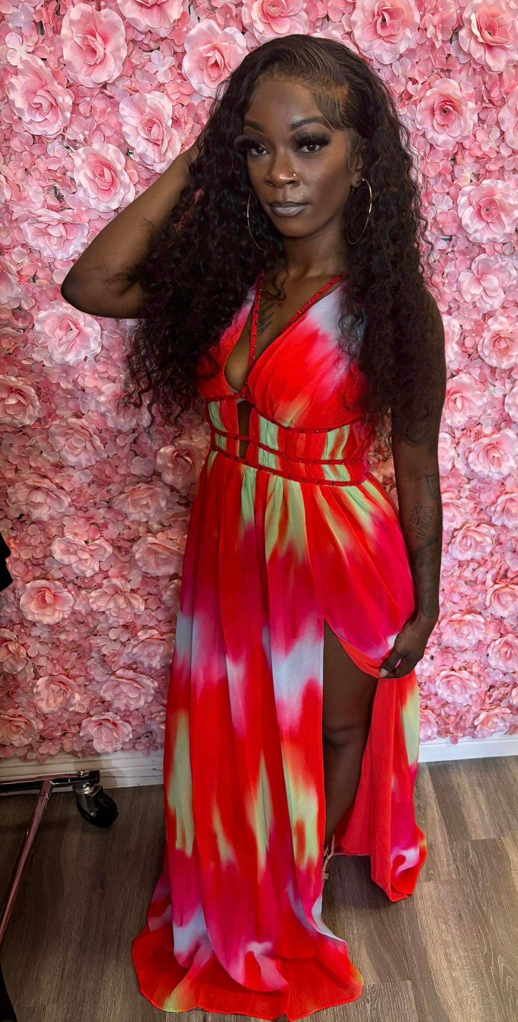 A Tropical Vibe Maxi Dress – Dippedbyari A Tropical Vibe Maxi Dress – Dippedbyari