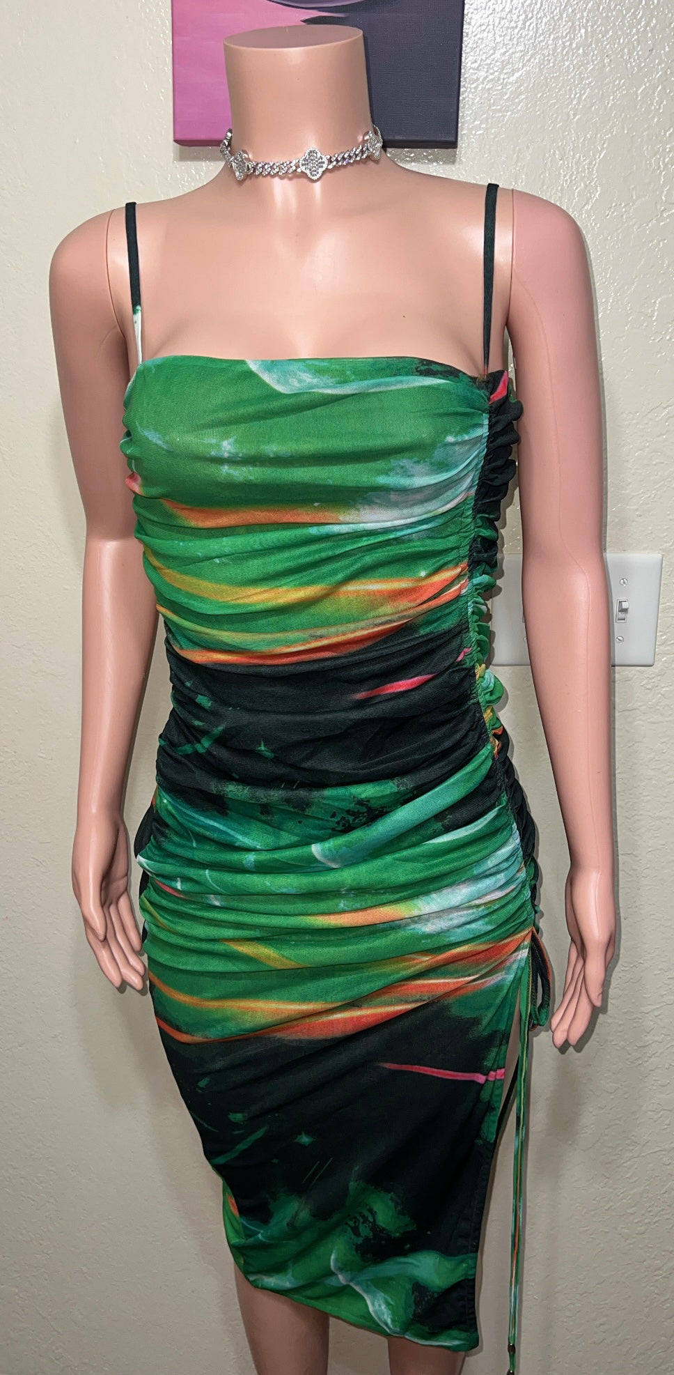 Paint Me Midi Dress