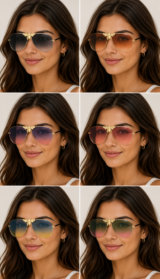 Bee Enchanted Aviators