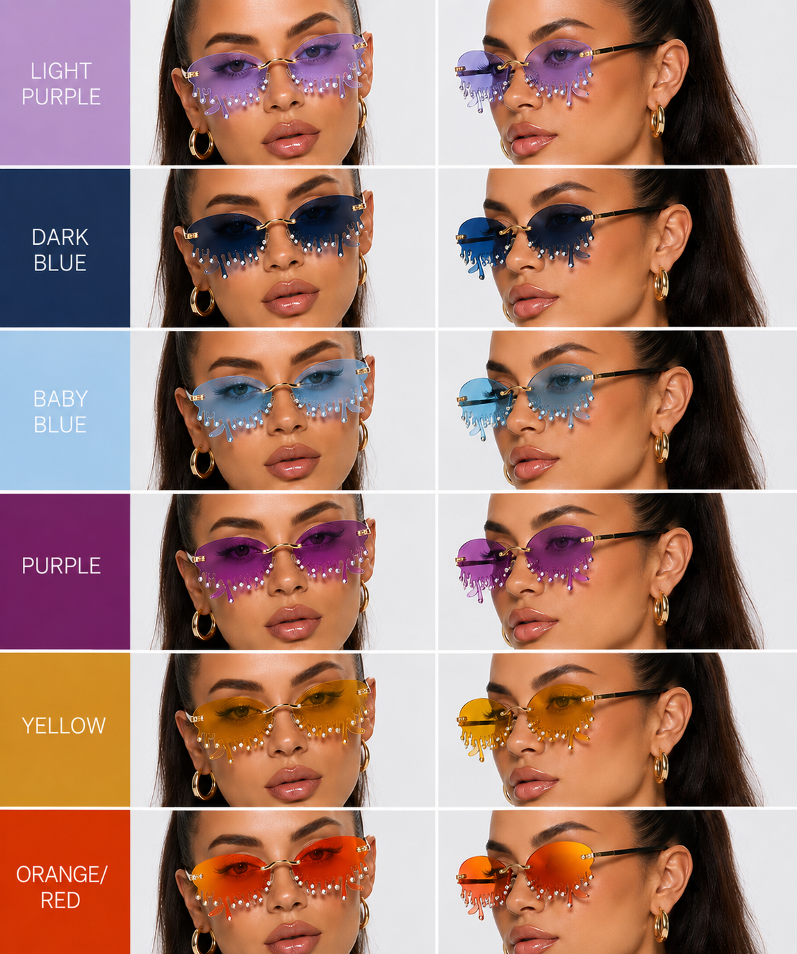 Diamond Drip Sunglasses