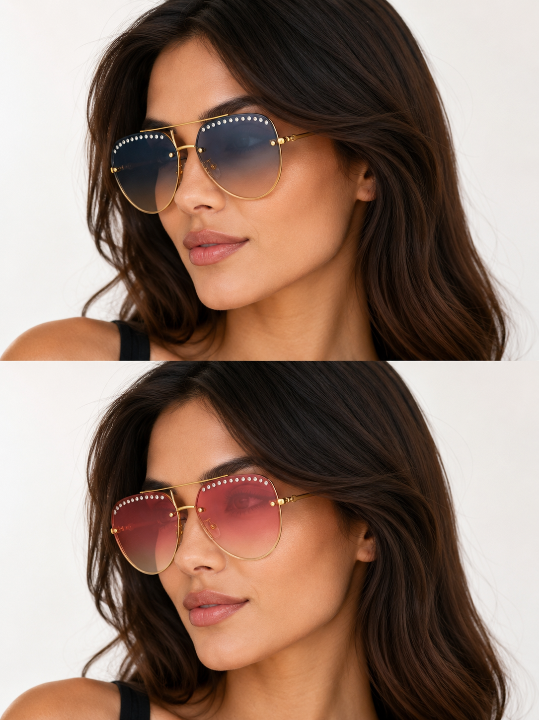 Runway Sparkle Aviators