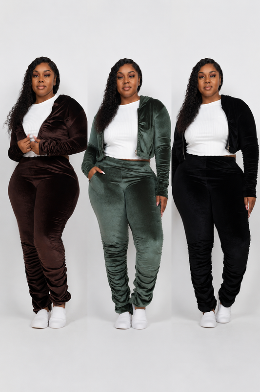 Keeping Kozie Set Plus Size