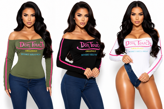 Don Touch Signature Bardot Top