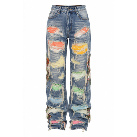 Rainbow Burst Jeans
