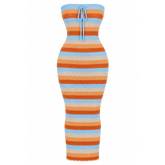 Salt & Sky Stripe Dress