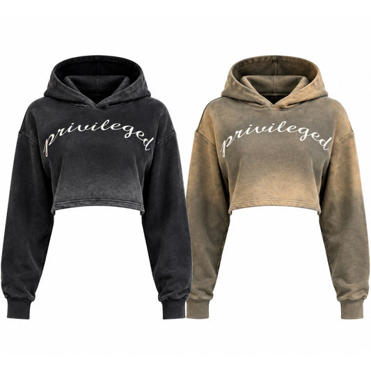 Privileged Crop Sweater