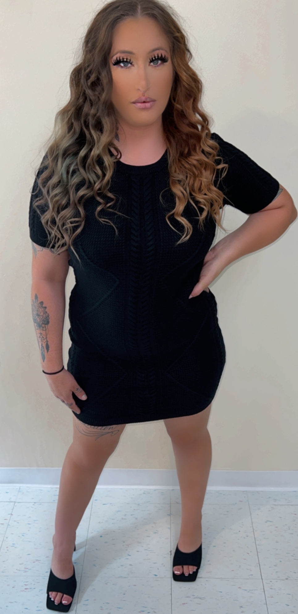 Keep Me Warm Sweater Dress