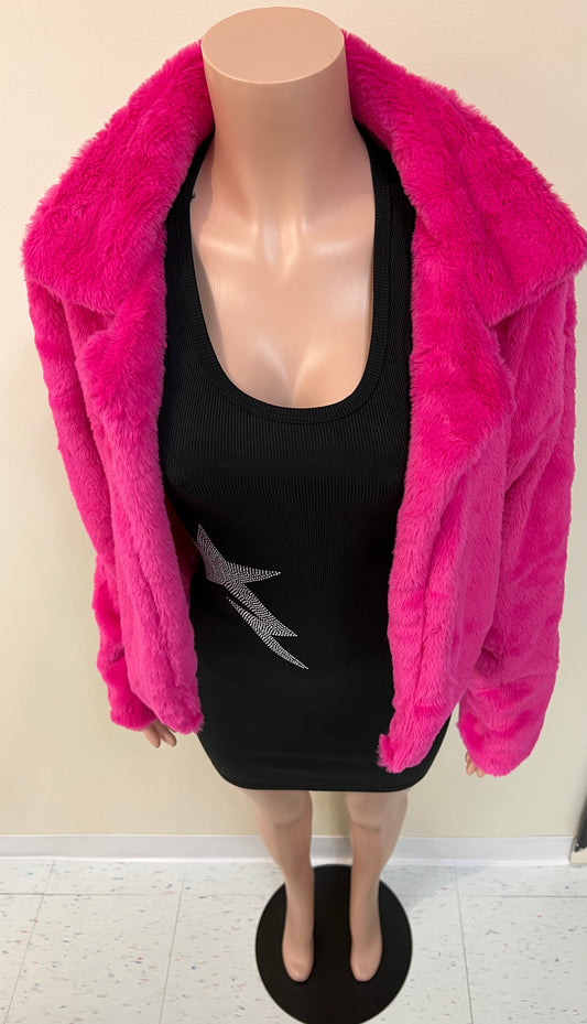 Faux Fur Jacket